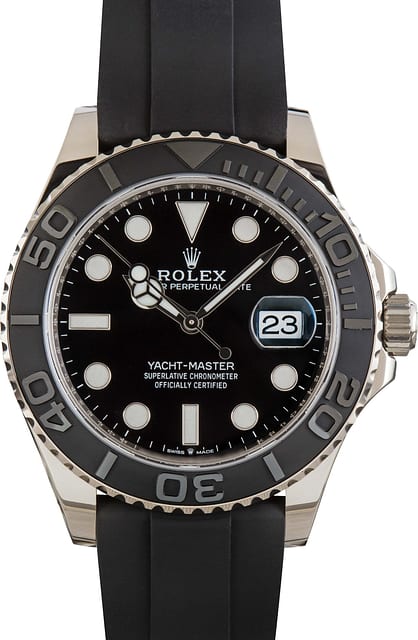 Rolex Yacht-Master 42 18k White Gold 226659 Black Dial
