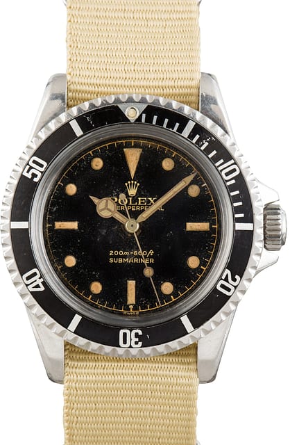 Vintage Rolex Submariner Ref 5512 Exclamation Dial