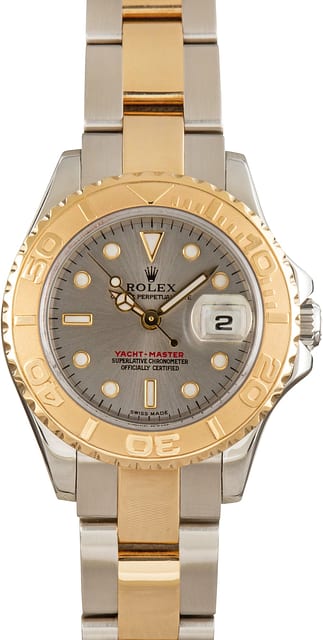 Pre-Owned Rolex Yacht-Master 169623 Slate Dial