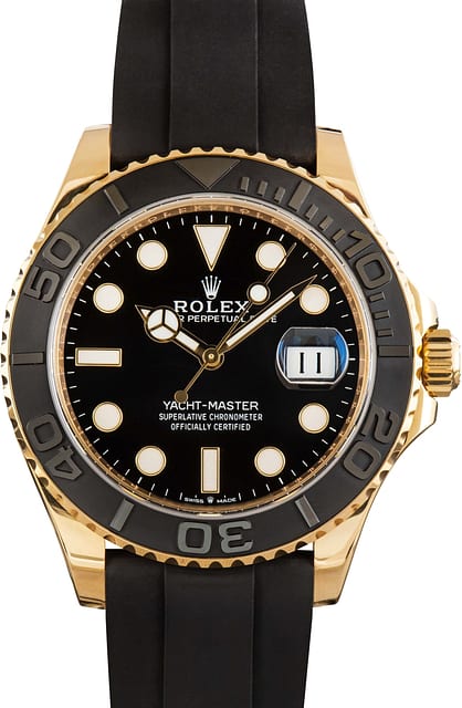 Pre-Owned Rolex Yacht-Master 42 ref 226658 Yellow Gold