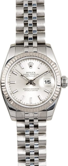 Lady Rolex Datejust 179174 Jubilee Bracelet