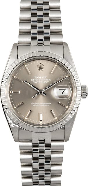 TT Men's Rolex Datejust Stainless Steel