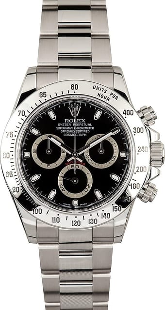 Rolex Daytona Black 116520 100% Genuine