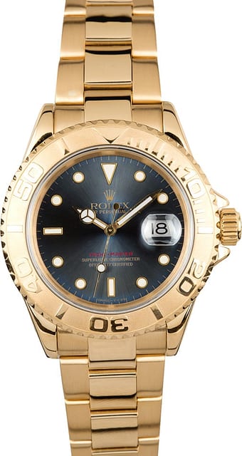 Rolex Yacht-Master 18K Yellow Gold 16628