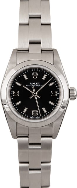 Pre Owned Rolex Oyster Perpetual 76080 Arabic Markers T