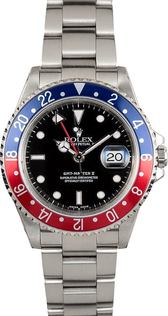 Pepsi Rolex GMT-Master II 16710 No Holes