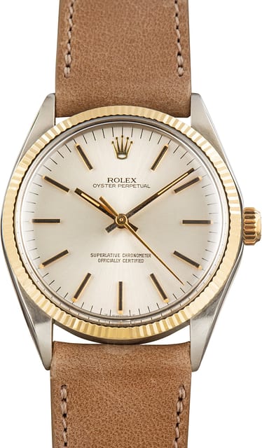 Pre-Owned Rolex Oyster Perpetual 1005 Two Tone