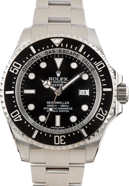 Used Men's Rolex Deepsea Sea-Dweller Ref 116660 Black Dial