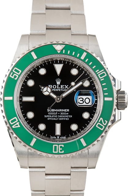 Pre-Owned Rolex Submariner Starbucks 126610LV