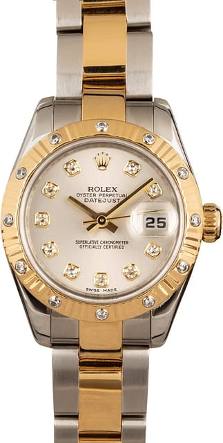 Rolex Ladies Datejust 179313 Certified Pre-Owned