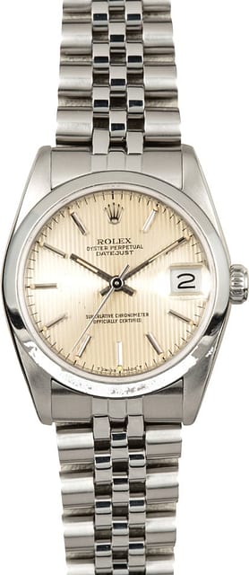 Rolex 31mm Datejust 68240 Tapestry Dial