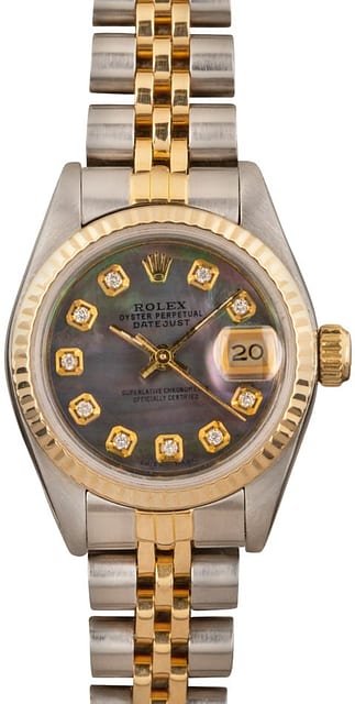 Ladies Rolex Datejust 69173 Mother of Pearl