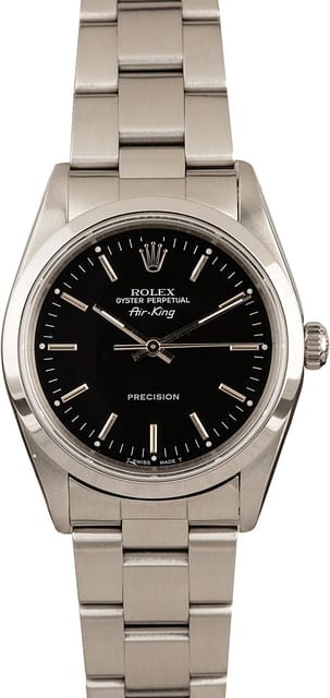Pre-Owned Rolex Air-King 14010 Oyster Bracelet