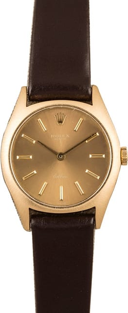 Vintage Rolex Cellini 3800 Yellow Gold Case