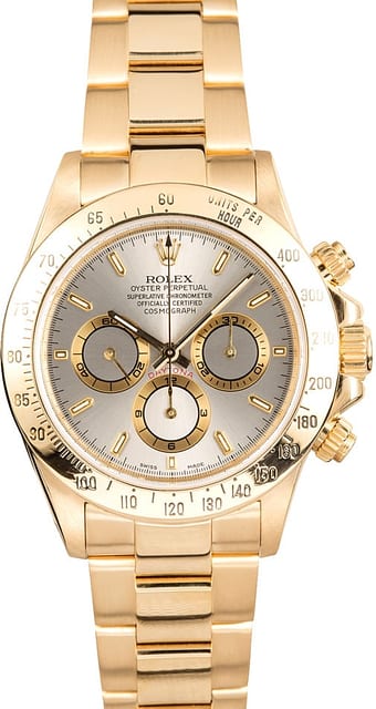Rolex Cosmograph Daytona 16528 Yellow Gold