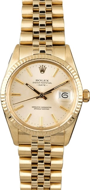 Used Rolex Date 15037 Jubilee Bracelet