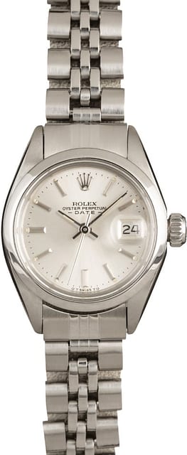Women's Rolex Date 6916 Stainless Steel