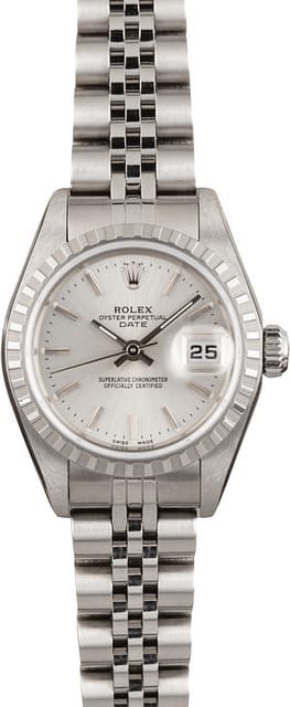 Unworn Rolex Date 79240 Steel Jubilee Band