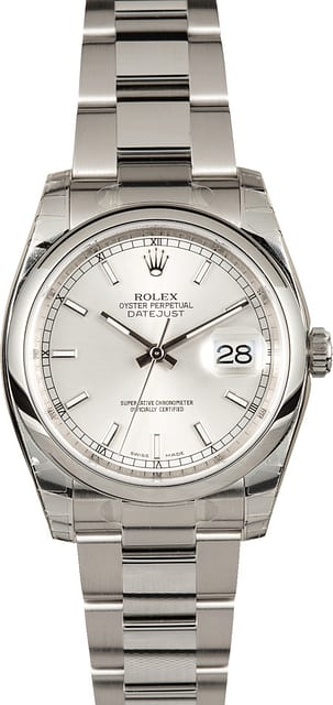 Rolex Datejust 116200 Factory Stickered