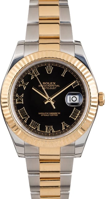 PreOwned Rolex 41MM Datejust 116333 Two Tone Oyster Band