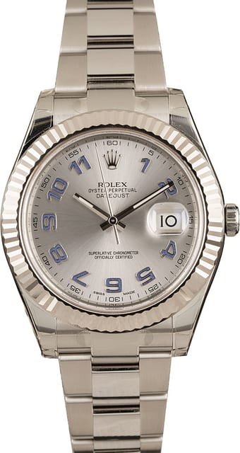 Mens Rolex DateJust II 41MM Wristwatch