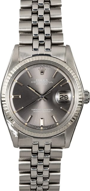 Rolex Datejust 1601 Slate Dial