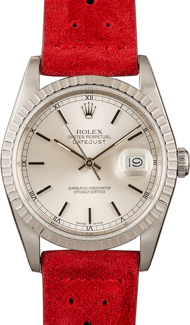 Stainless Steel Rolex Datejust 16220