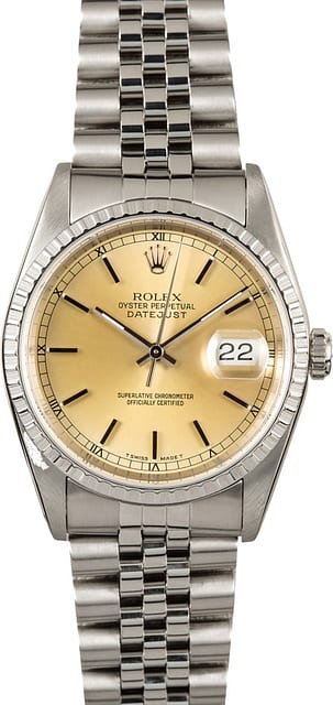 Rolex Datejust 16220 Jubilee Bracelet