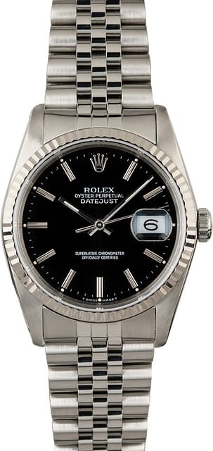 Rolex DateJust 16234 Certified Pre-Owned