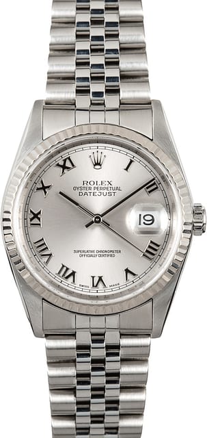 Rolex Datejust 16234 Steel Roman