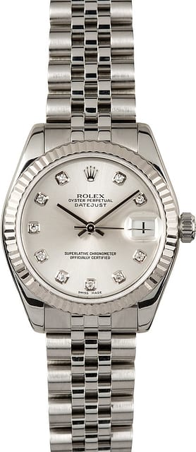 Rolex 31MM Datejust 178274 Diamond