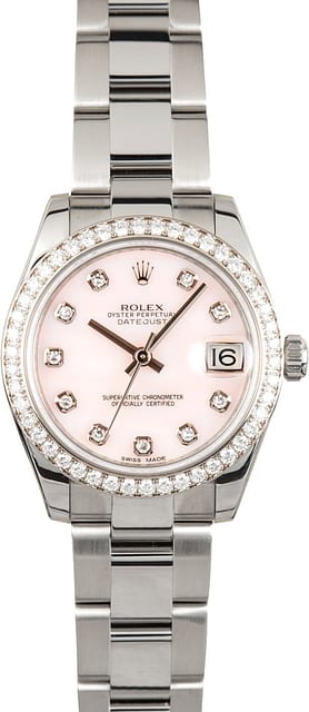 Rolex Datejust 31 Diamonds 178384