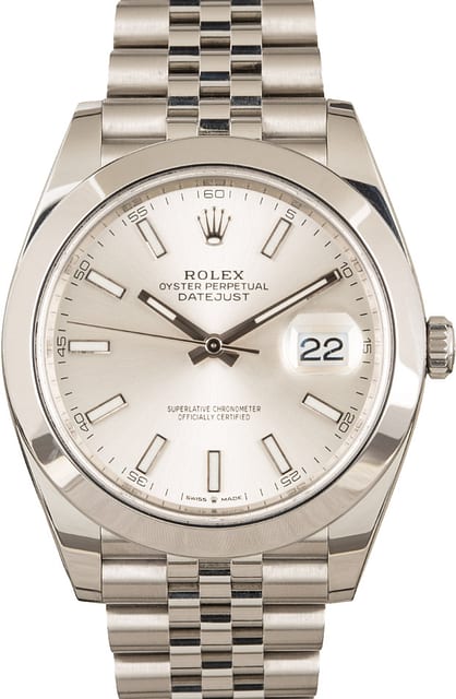 Rolex Datejust 41 126300 Steel Jubilee