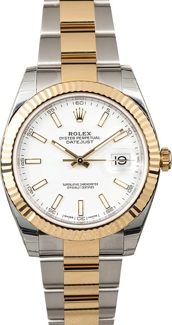 Unworn Rolex Datejust II Ref 126333 Two Tone Oyster