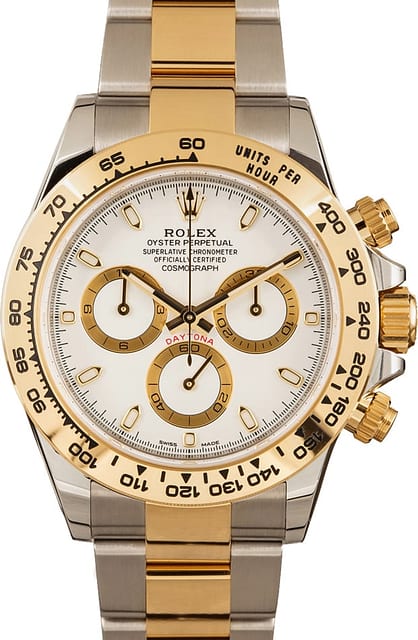 Rolex Daytona Cosmograph 116503 Two Tone with White Dial