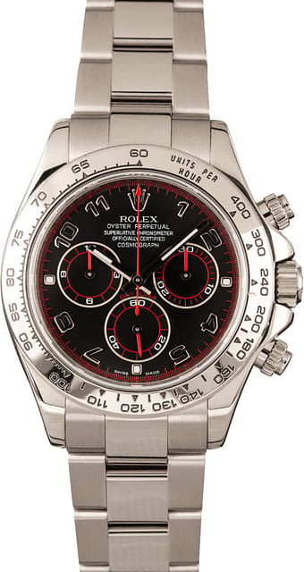 Rolex Daytona 116509 White Gold Oyster Bracelet