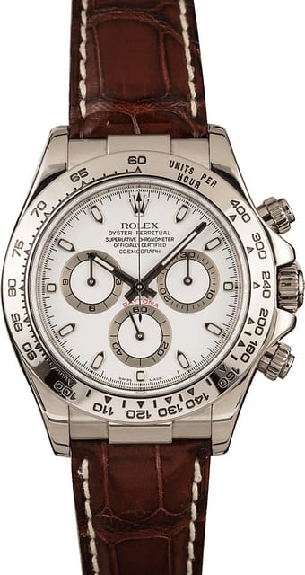 Rolex Daytona 116519 White Dial