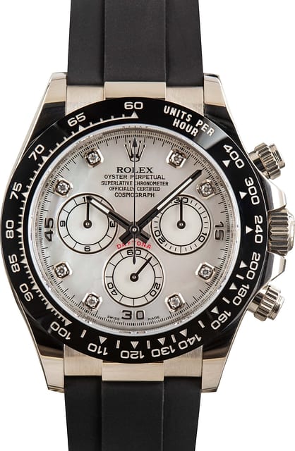 Rolex Daytona 116519 Mother of Pearl Diamond Dial