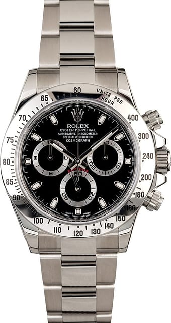 Men's Rolex Daytona 116520 Serial Engraved