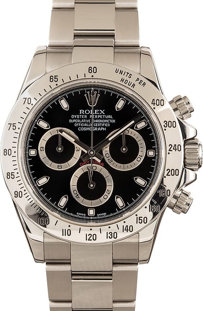 Rolex Daytona Black Dial 116520