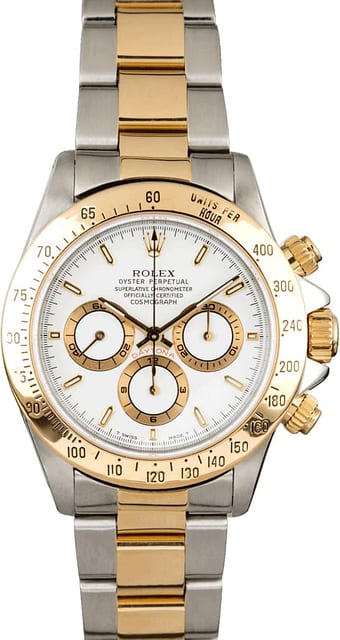 Men's Rolex Daytona 16523 White Dial Cosmograph