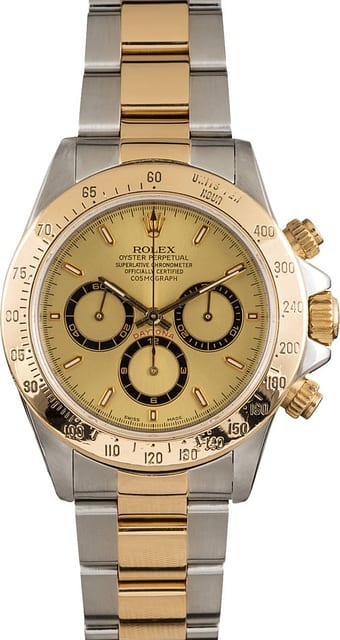 Rolex Daytona Cosmograph 16523 Luminous Champagne Dial