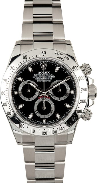 Rolex Daytona Black 116520 Certified Pre-Owned