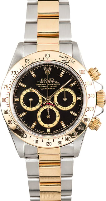 Rolex Daytona Black 16523 Two-Tone