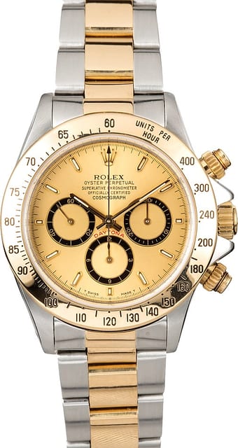 Rolex Daytona Champagne Dial 16523 Two-Tone