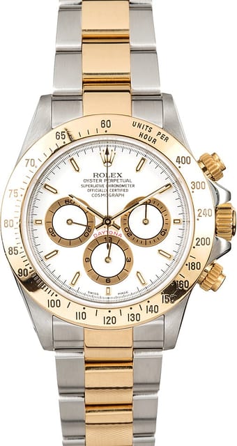 Rolex Daytona White 16523 Zenith