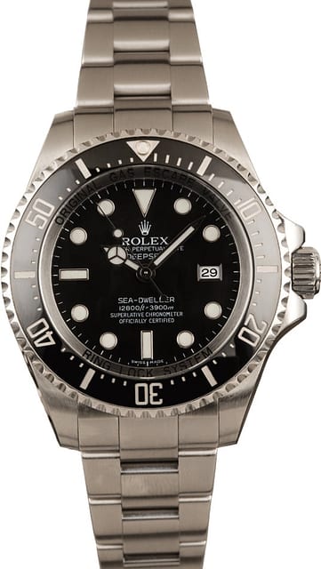 Used Rolex Sea Dweller Deepsea 116660 Ceramic Bezel Watch T