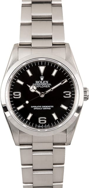 Rolex Explorer 14270 Black Dial 36MM