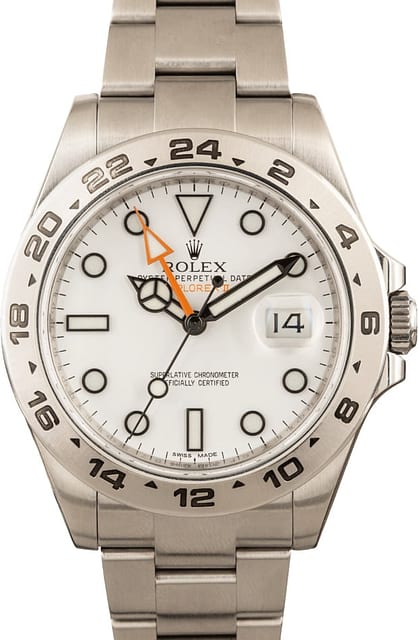 Pre Owned Rolex 'Polar' Explorer II Ref 216570