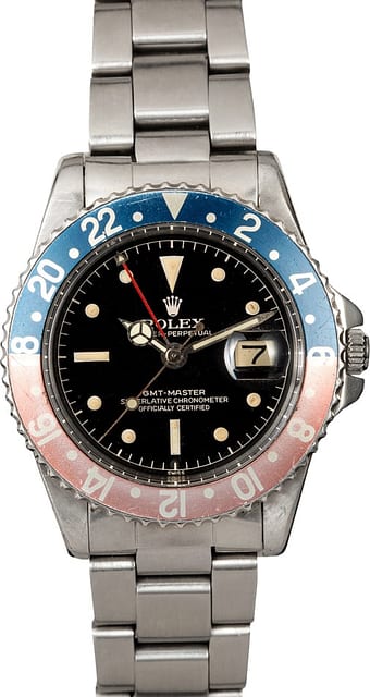 Vintage 1961 Rolex GMT-Master 1675